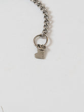 Load image into Gallery viewer, Silver And Blue Rhinestone Choker