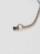 Load image into Gallery viewer, Silver And Blue Rhinestone Choker