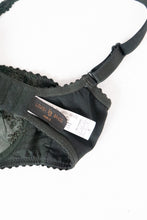 Load image into Gallery viewer, LOUISE BRACO x  Dark Green Lace Bra (34 D, DD)