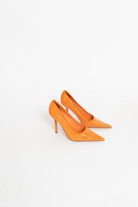 ALDO x Orange Perforated Stiletto (7, 7.5)