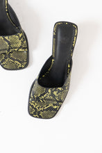 Load image into Gallery viewer, UO x Green Snakeskin PVC Sandal (7.5, 8)