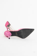Load image into Gallery viewer, Vintage x ROBERTO VIANNI Deadstock Pink And Clear Heels (8)