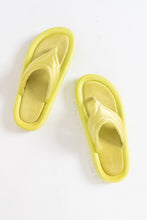 Load image into Gallery viewer, JENNY FAIRY x Neon Yellow Platform Flip Flops (8)