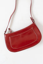 Load image into Gallery viewer, Vintage x Red &amp; White Stitched Faux Leather Purse