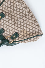 Load image into Gallery viewer, Vintage x GUESS Green, Beige Logo Mini Purse