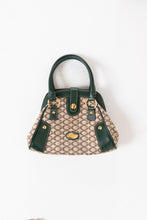 Load image into Gallery viewer, Vintage x GUESS Green, Beige Logo Mini Purse