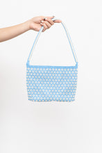 Load image into Gallery viewer, Vintage x Blue And White Beaded Bag