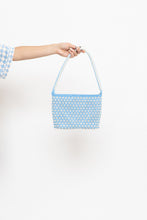Load image into Gallery viewer, Vintage x Blue And White Beaded Bag