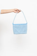 Load image into Gallery viewer, Vintage x Blue And White Beaded Bag