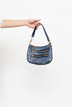 Load image into Gallery viewer, Vintage x COACH Denim &amp; Gold Purse