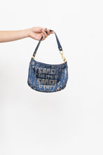 Load image into Gallery viewer, Vintage x COACH Denim &amp; Gold Purse