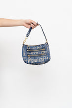 Load image into Gallery viewer, Vintage x COACH Denim &amp; Gold Purse