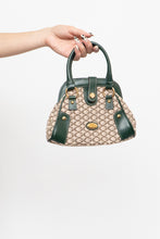 Load image into Gallery viewer, Vintage x GUESS Green, Beige Logo Mini Purse