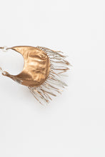 Load image into Gallery viewer, Vintage x Bronze Leather Fringe Purse