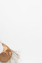 Load image into Gallery viewer, Vintage x Bronze Leather Fringe Purse