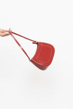 Load image into Gallery viewer, Vintage x Red &amp; White Stitched Faux Leather Purse