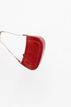 Load image into Gallery viewer, Vintage x Red &amp; White Stitched Faux Leather Purse
