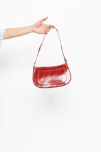 Load image into Gallery viewer, Vintage x Red &amp; White Stitched Faux Leather Purse