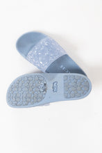 Load image into Gallery viewer, COACH X Pastel Blue Slides (8-9)