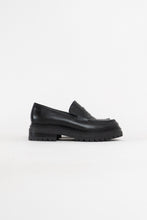 Load image into Gallery viewer, GRAVITY POPE x DON DIEGO Made in Italy Black Heeled Loafers (8, 8.5)