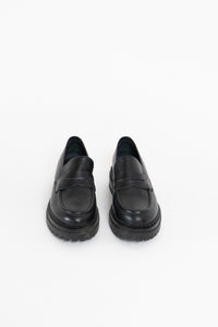 GRAVITY POPE x DON DIEGO Made in Italy Black Heeled Loafers (8, 8.5)