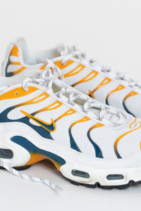NIKE x Airmax Plus GS White Kumquat Marina (6.5Y, 8W)