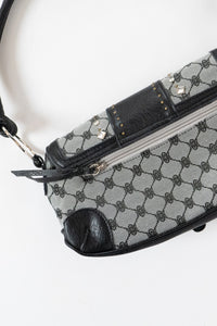 Vintage x Black, Grey Rhinestone Purse