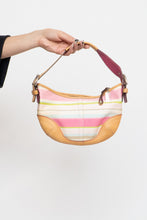 Load image into Gallery viewer, Vintage x COACH Pink Striped Purse