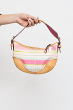 Load image into Gallery viewer, Vintage x COACH Pink Striped Purse