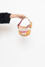 Load image into Gallery viewer, Vintage x COACH Pink Striped Purse