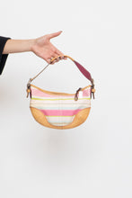 Load image into Gallery viewer, Vintage x COACH Pink Striped Purse