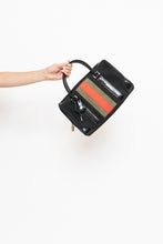 Load image into Gallery viewer, Vintage x Black, Red, Green Lock Purse