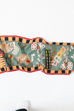 Load image into Gallery viewer, Vintage x OSCAR DE LA RENTA STUDIO Poker Silk Scarf