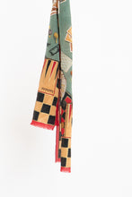 Load image into Gallery viewer, Vintage x OSCAR DE LA RENTA STUDIO Poker Silk Scarf