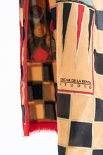 Load image into Gallery viewer, Vintage x OSCAR DE LA RENTA STUDIO Poker Silk Scarf