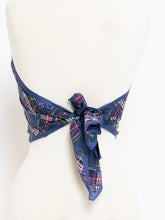 Load image into Gallery viewer, COACH x  Plaid Silk Patterned Scarf