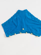 Load image into Gallery viewer, VINTAGE  x Blue Mesh Floral Embroidered Set (XS, S)