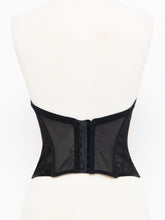 Load image into Gallery viewer, Vintage x VERA WANG Black Lace Corset (XS, 34B)