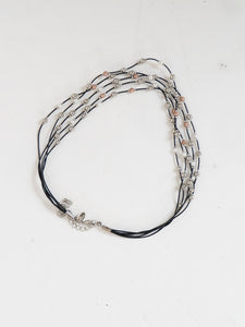 GUESS x Black Beaded Choker