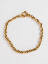 Load image into Gallery viewer, Vintage x Gold Chunky Circle Rhinestone Necklace