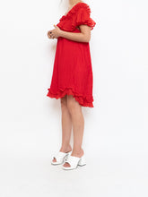 Load image into Gallery viewer, Vintage x Silk Red Night Gown (S, M)