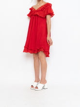 Load image into Gallery viewer, Vintage x Silk Red Night Gown (S, M)