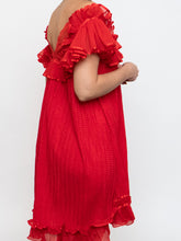 Load image into Gallery viewer, Vintage x Silk Red Night Gown (S, M)