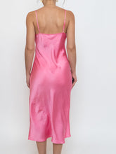 Load image into Gallery viewer, WILFRED x Pink Satin Slip Dress (XS)