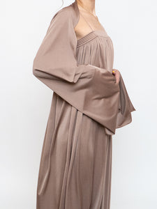 Vintage x Satin Bronze Dress Set (S)