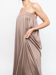 Vintage x Satin Bronze Dress Set (S)