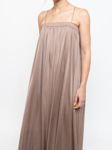 Vintage x Satin Bronze Dress Set (S)