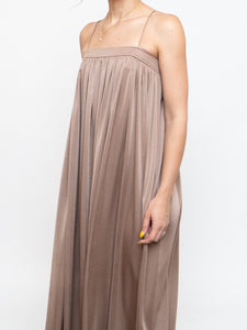 Vintage x Satin Bronze Dress Set (S)
