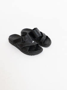 Vintage x ALDO Leather Criss-Cross Sandals (7, 7.5)