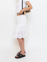 Load image into Gallery viewer, Vintage x White Pleated Midi Skirt (XS-M)